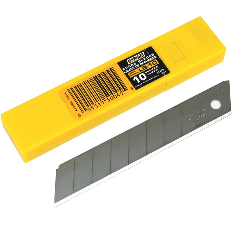 Olfa Cutter & Blades Blades Lb 10 Replacement Cutting Blade Premium Hardware for Door Cabinet Window Furniture and Interior Use